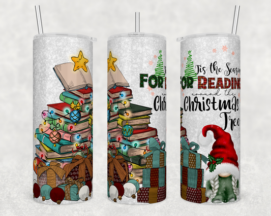 Christmas Reading - Sublimation or Waterslide Wrap - 20oz and 30oz