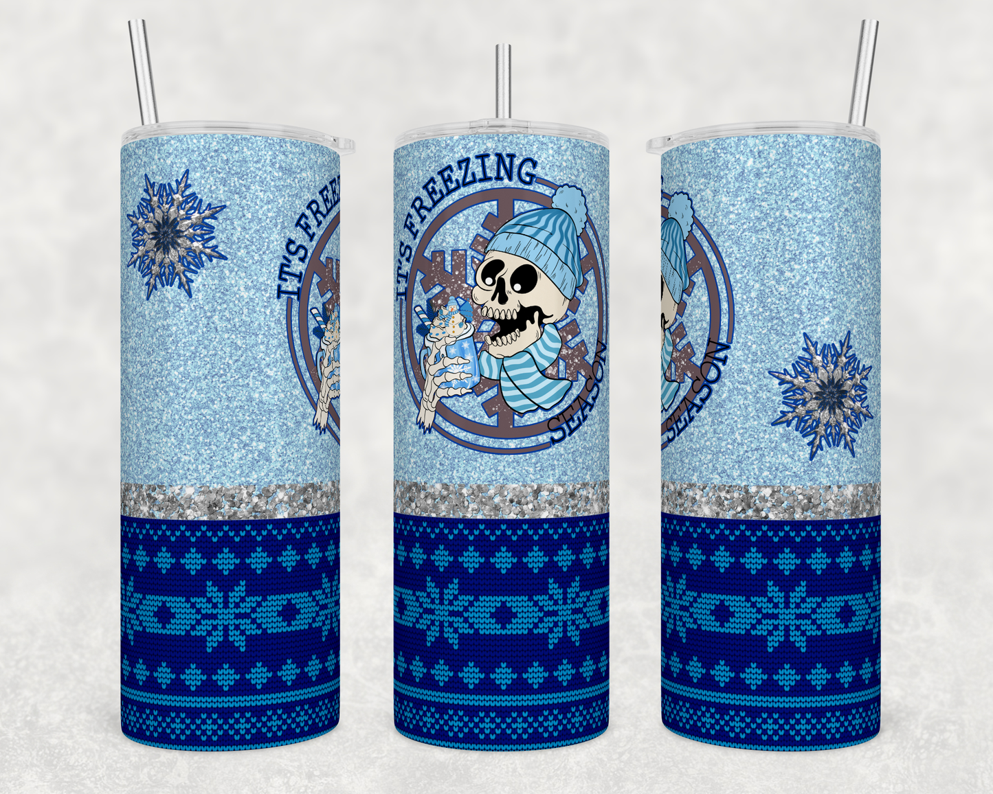 Its Freezing Season - Sublimation or Waterslide Wrap - 20oz and 30oz