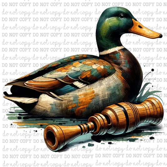 Decoy And Call - Hunting - Cheat Clear Waterslide™ or White Cast Sticker