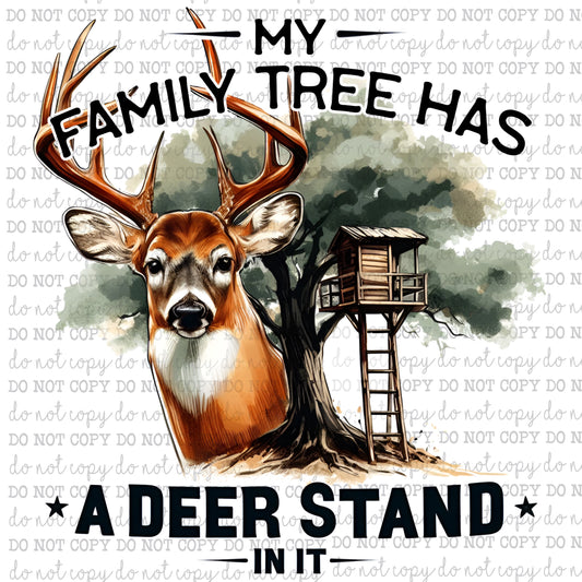 Deer Stand 2 - Hunting - Cheat Clear Waterslide™ or White Cast Sticker