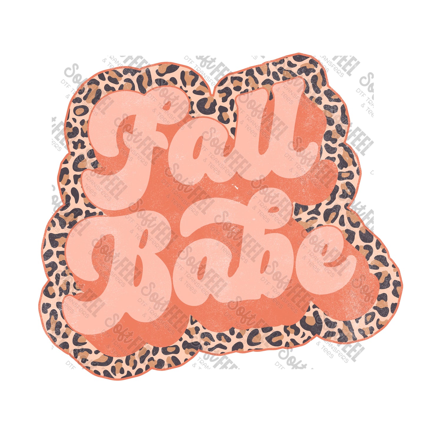 Fall Babe - Fall / Retro - Direct To Film Transfer / DTF - Heat Press Clothing Transfer