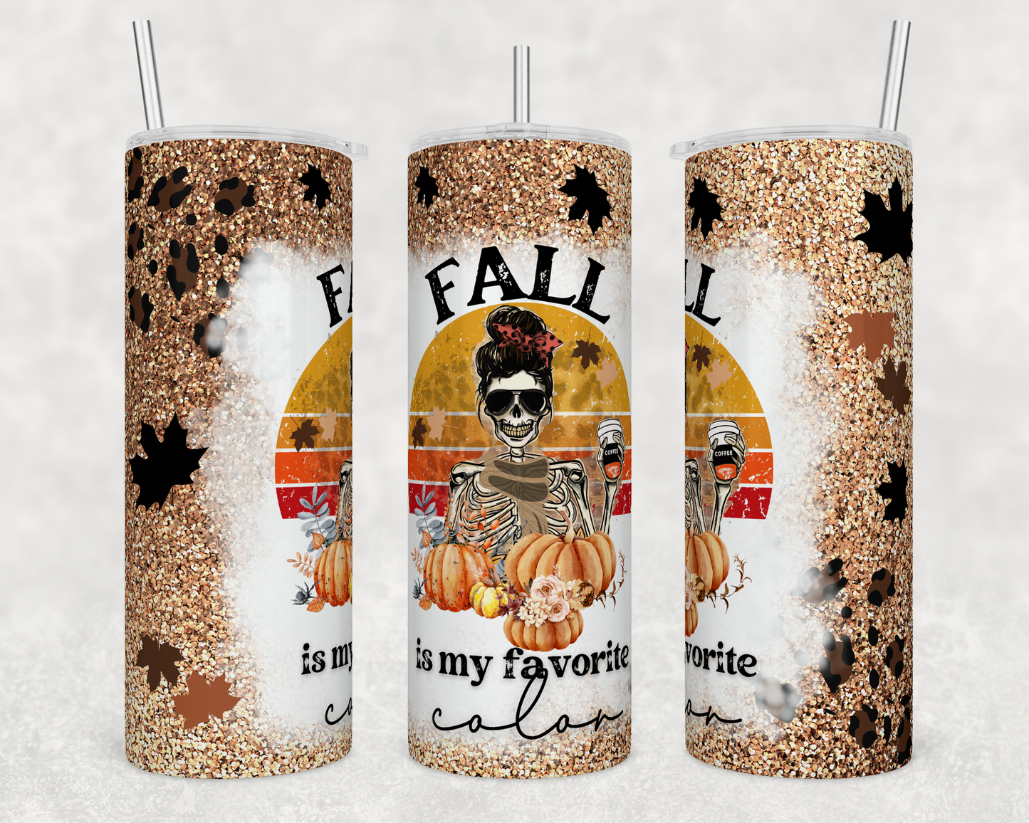 Fall Is My Favorite Color - Sublimation or Waterslide Wrap - 20oz and 30oz