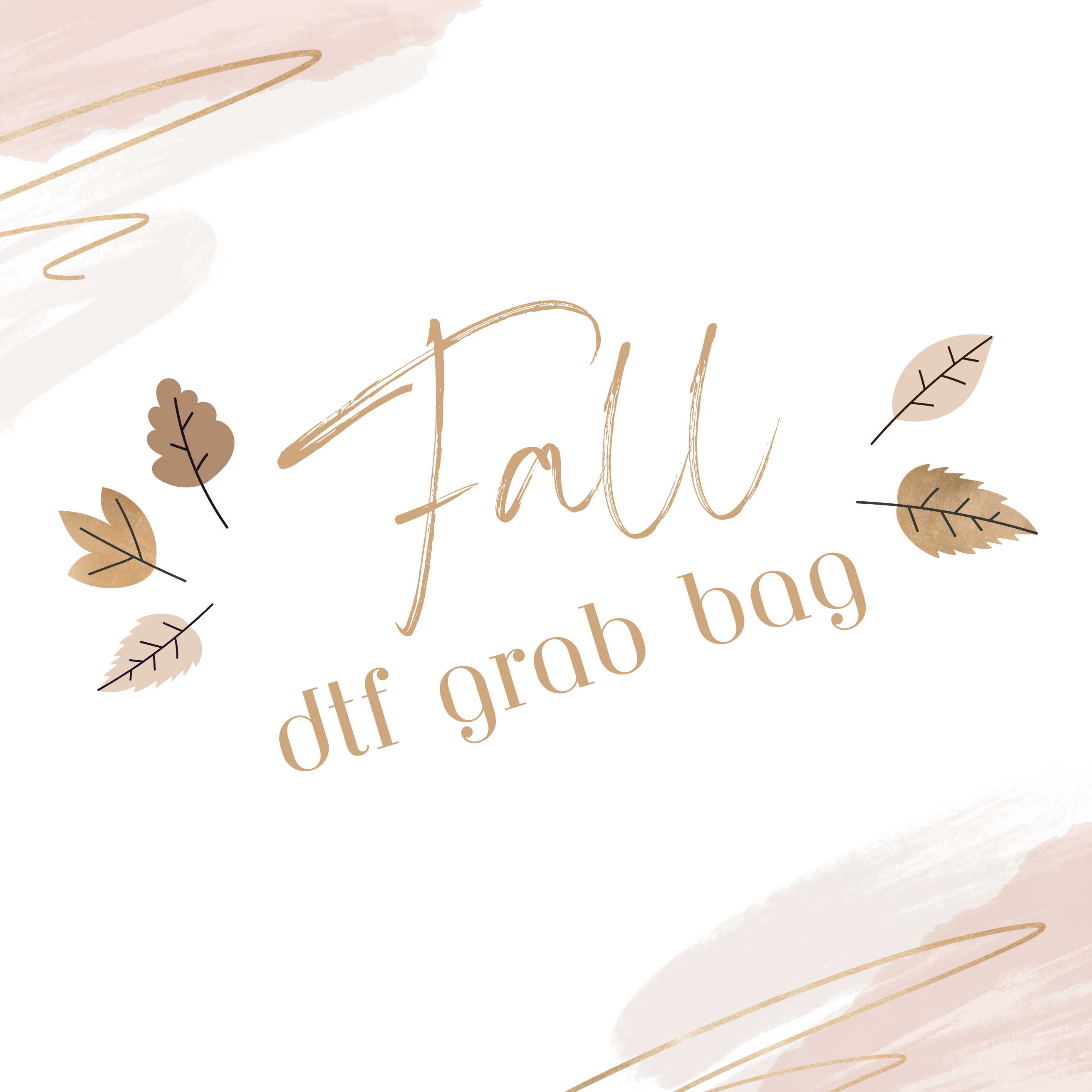 Fall - Themed DTF Transfer Grab Bag