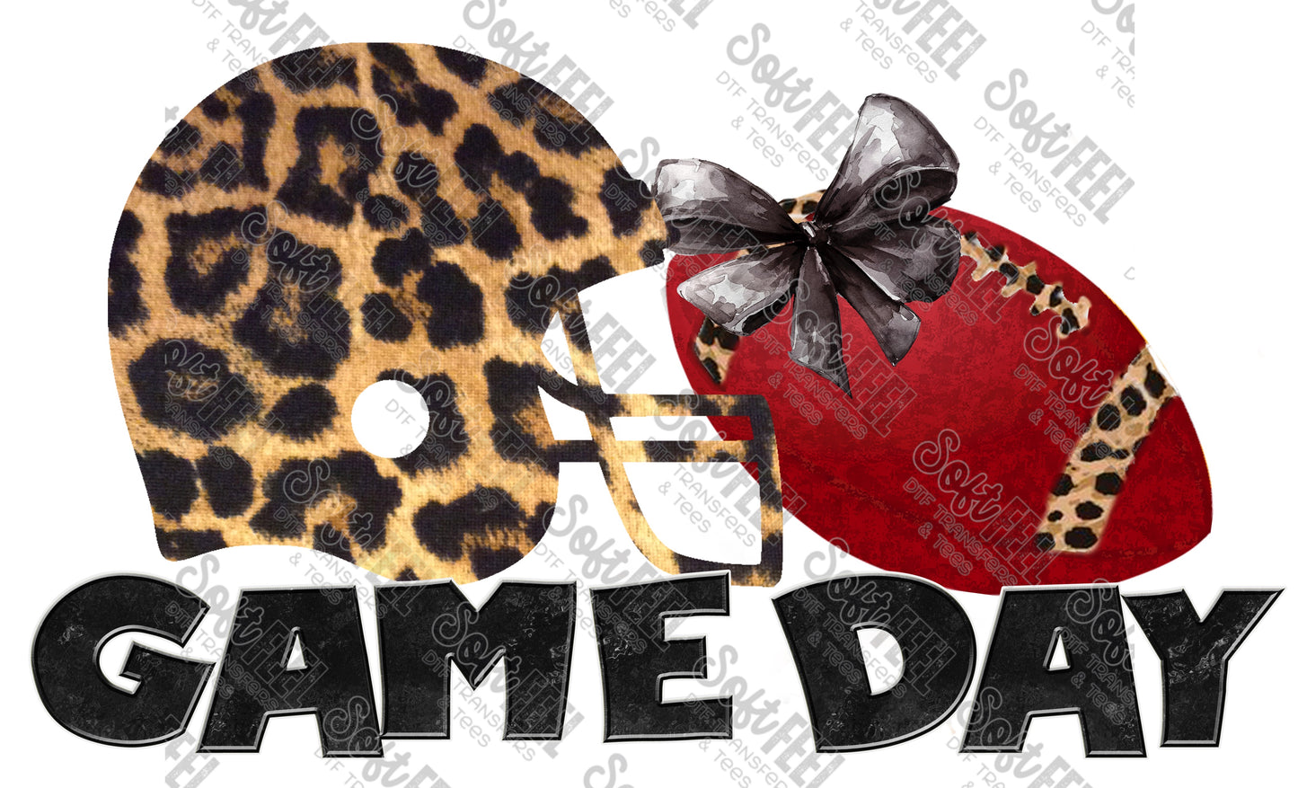 Football Gameday - Fall / Women's / Sports - Direct To Film Transfer / DTF - Heat Press Clothing Transfer