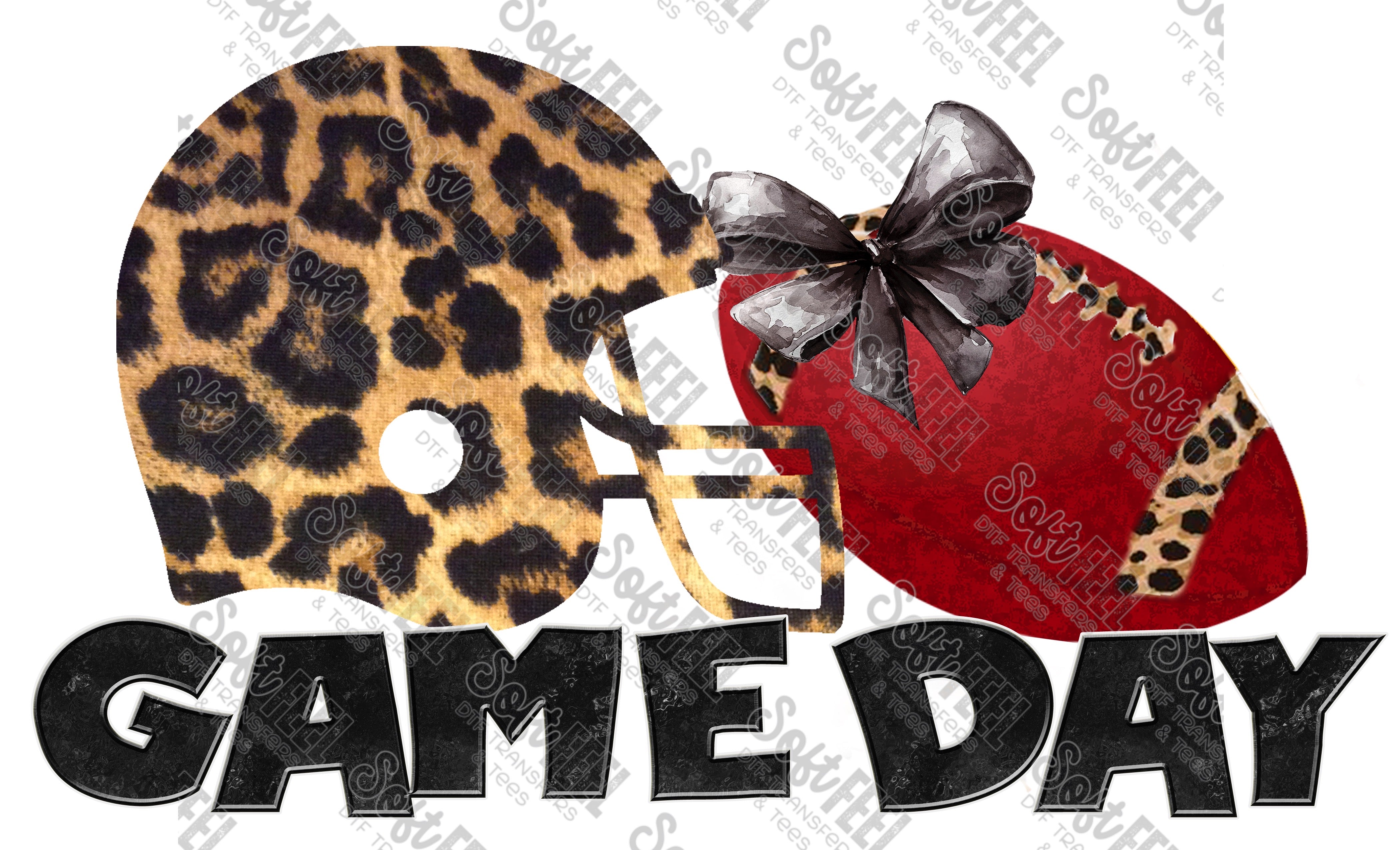 Football Gameday - Fall / Women&#39;s / Sports - Direct To Film Transfer / DTF - Heat Press Clothing Transfer