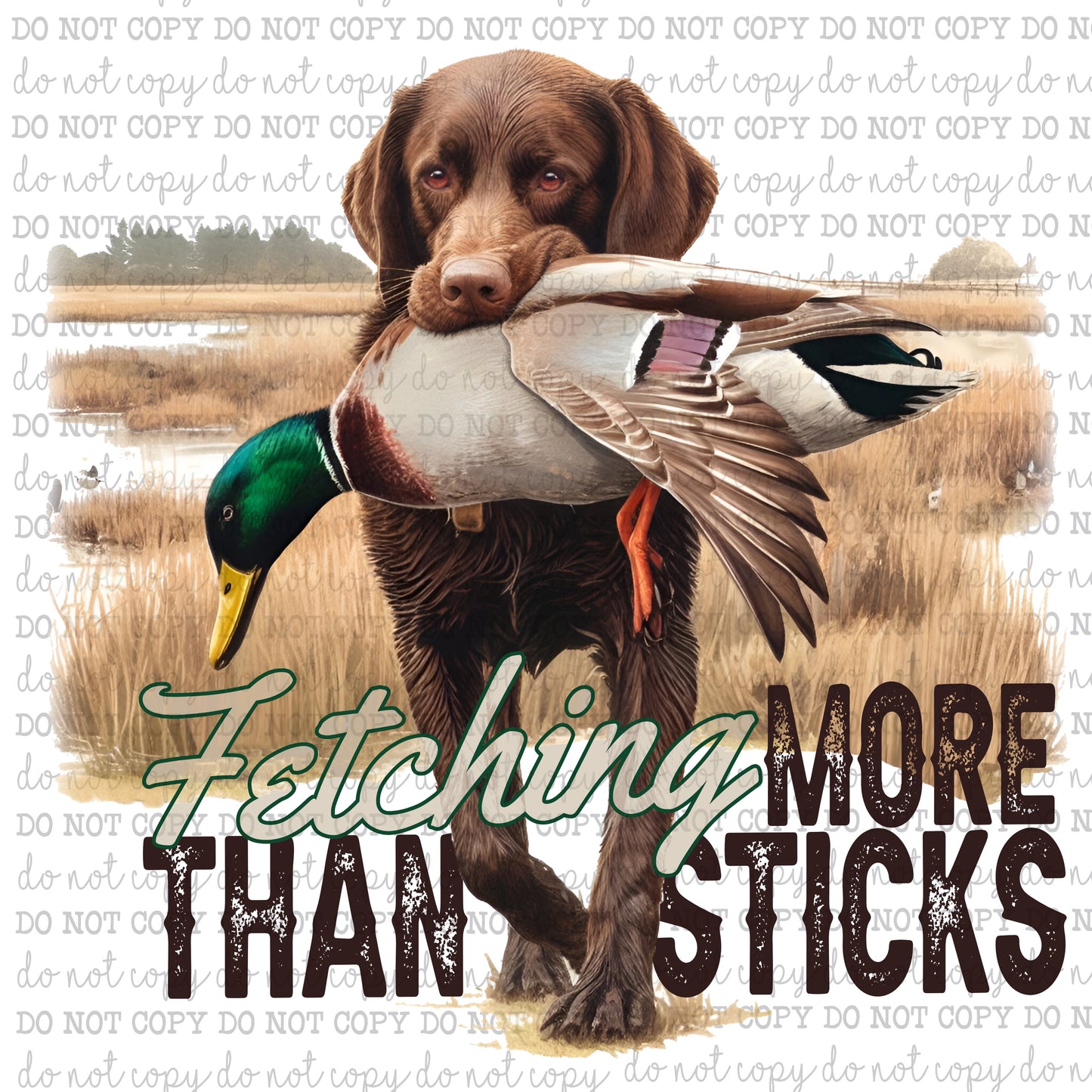 Fetching More Than Sticks - Hunting - Cheat Clear Waterslide™ or White Cast Sticker