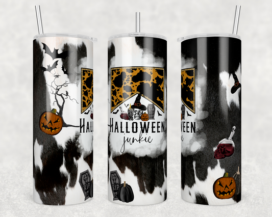 Halloween Junkie - Halloween - Sublimation or Waterslide Wrap - 20oz and 30oz