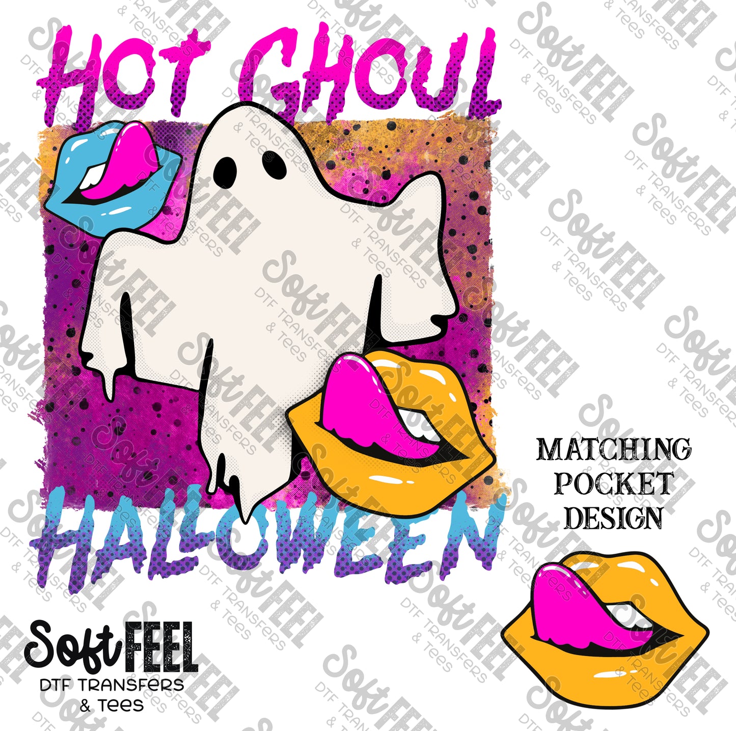 hot ghoul halloween - Halloween / Horror / Snarky / Humor - Direct To Film Transfer / DTF - Heat Press Clothing Transfer