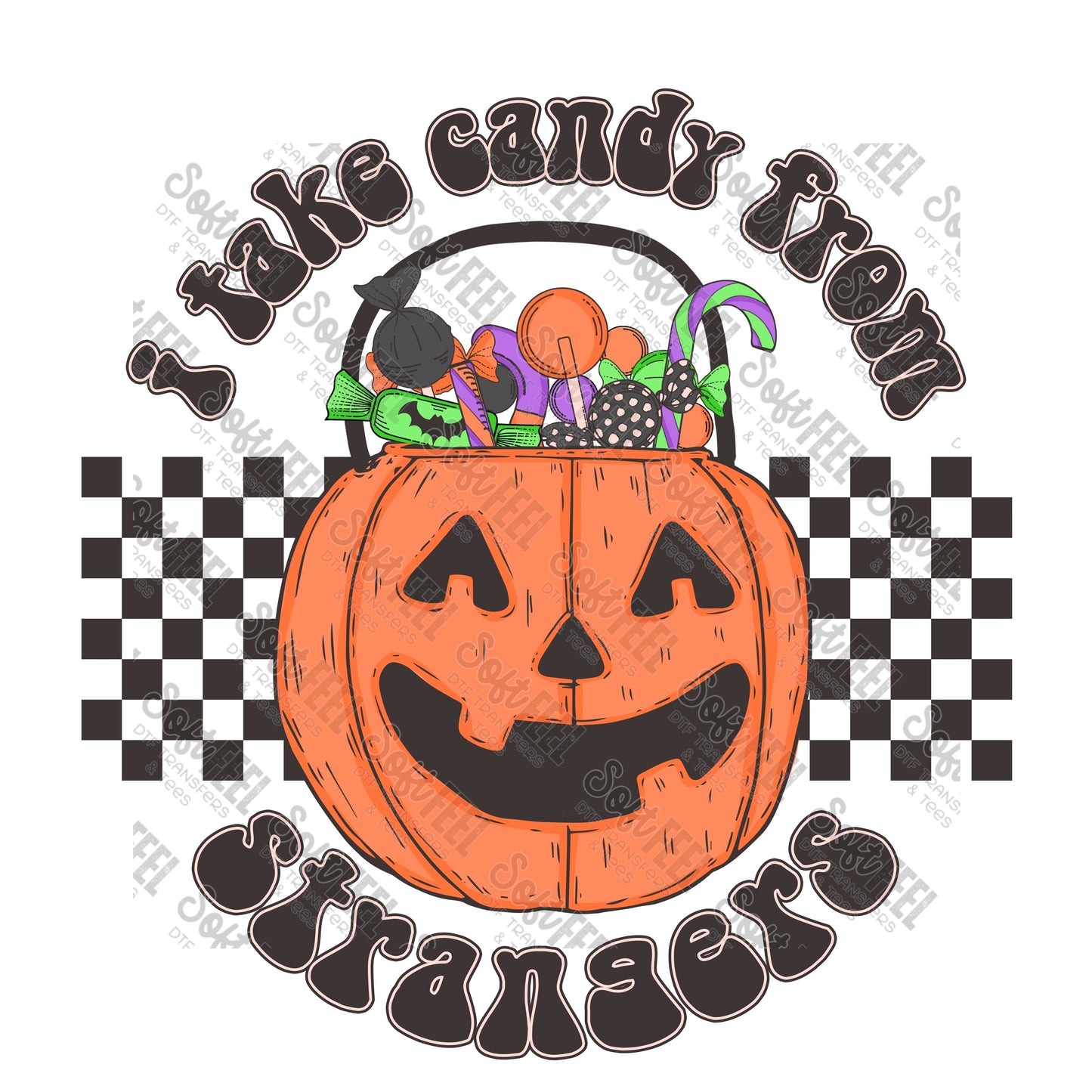 I Take Candy From Strangers - Youth / Halloween Horror - Direct To Film Transfer / DTF - Heat Press Clothing Transfer