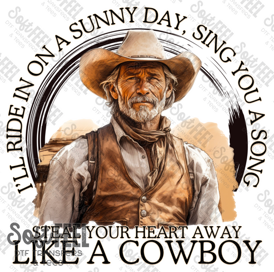 Steal Your Heart Away - Country Western / Women's - Direct To Film Transfer / DTF - Heat Press Clothing Transfer