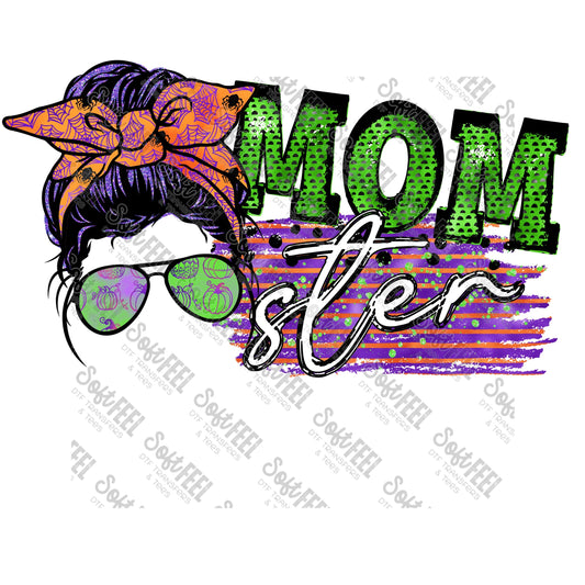 Momster - Halloween Humor - Direct To Film Transfer / DTF - Heat Press Clothing Transfer