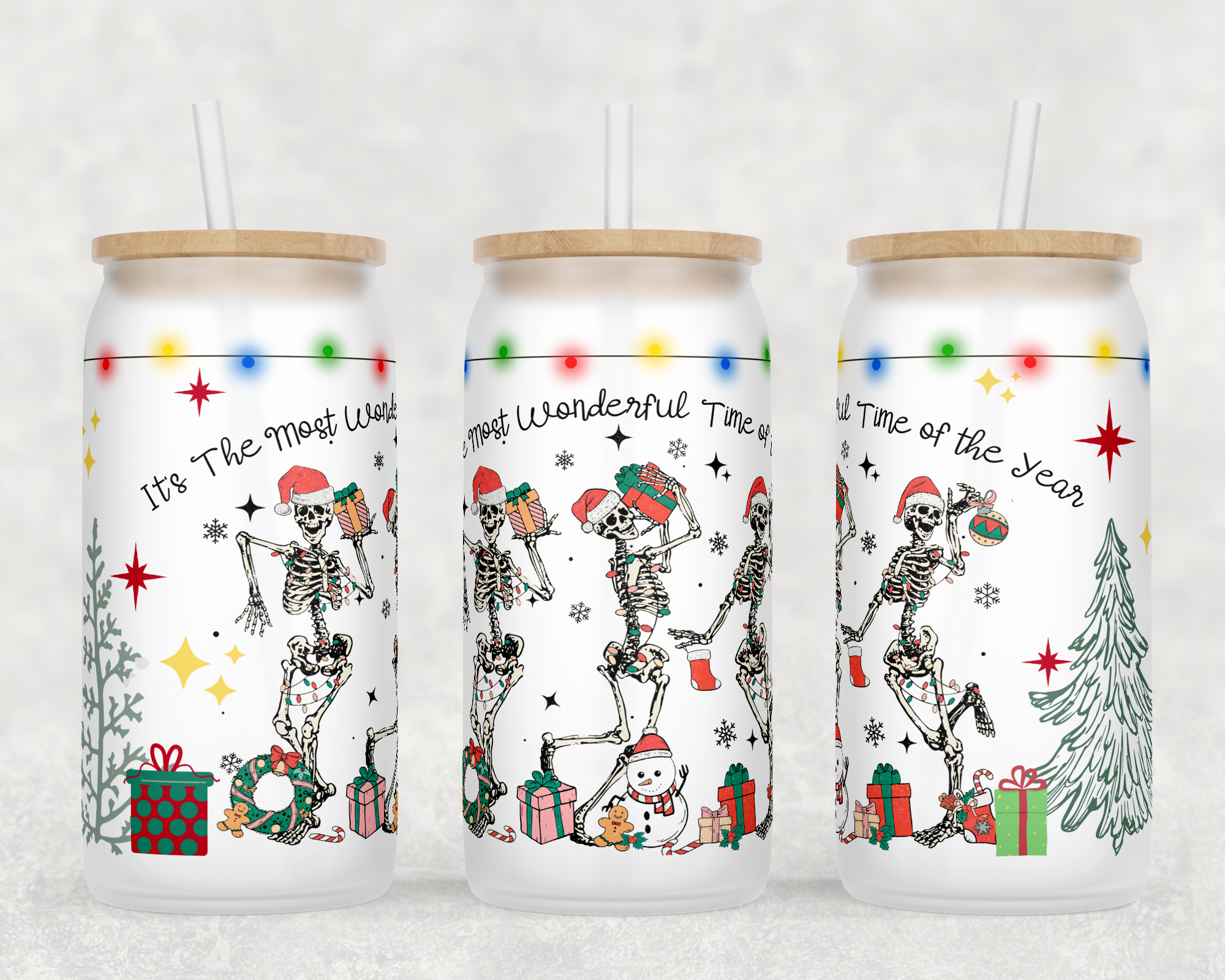 Most Wonderful Time Of The Year Sublimation Wrap