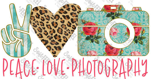 Peace Love Photography - Women's / Occupations - Direct To Film Transfer / DTF - Heat Press Clothing Transfer