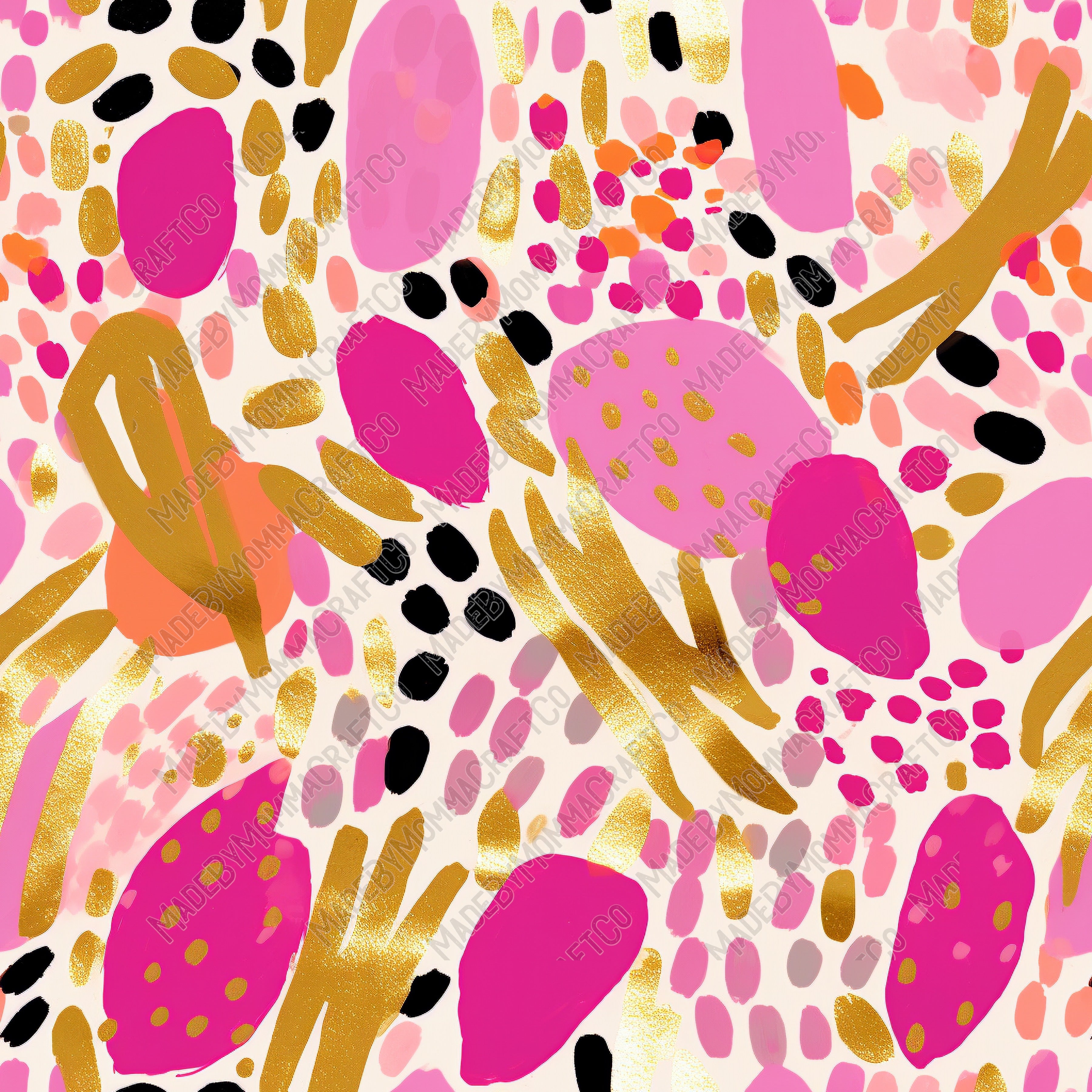 Pink Abstract Texture - Vinyl Or Waterslide Seamless Wrap