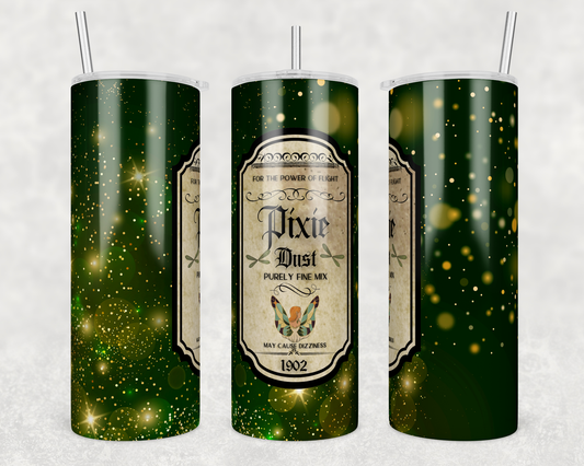 Pixie Dust - Halloween - Sublimation or Waterslide Wrap - 20oz and 30oz