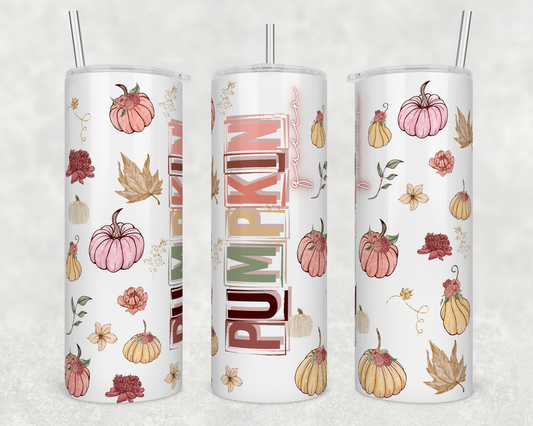 Pumpkin Queen - Sublimation or Waterslide Wrap - 20oz and 30oz