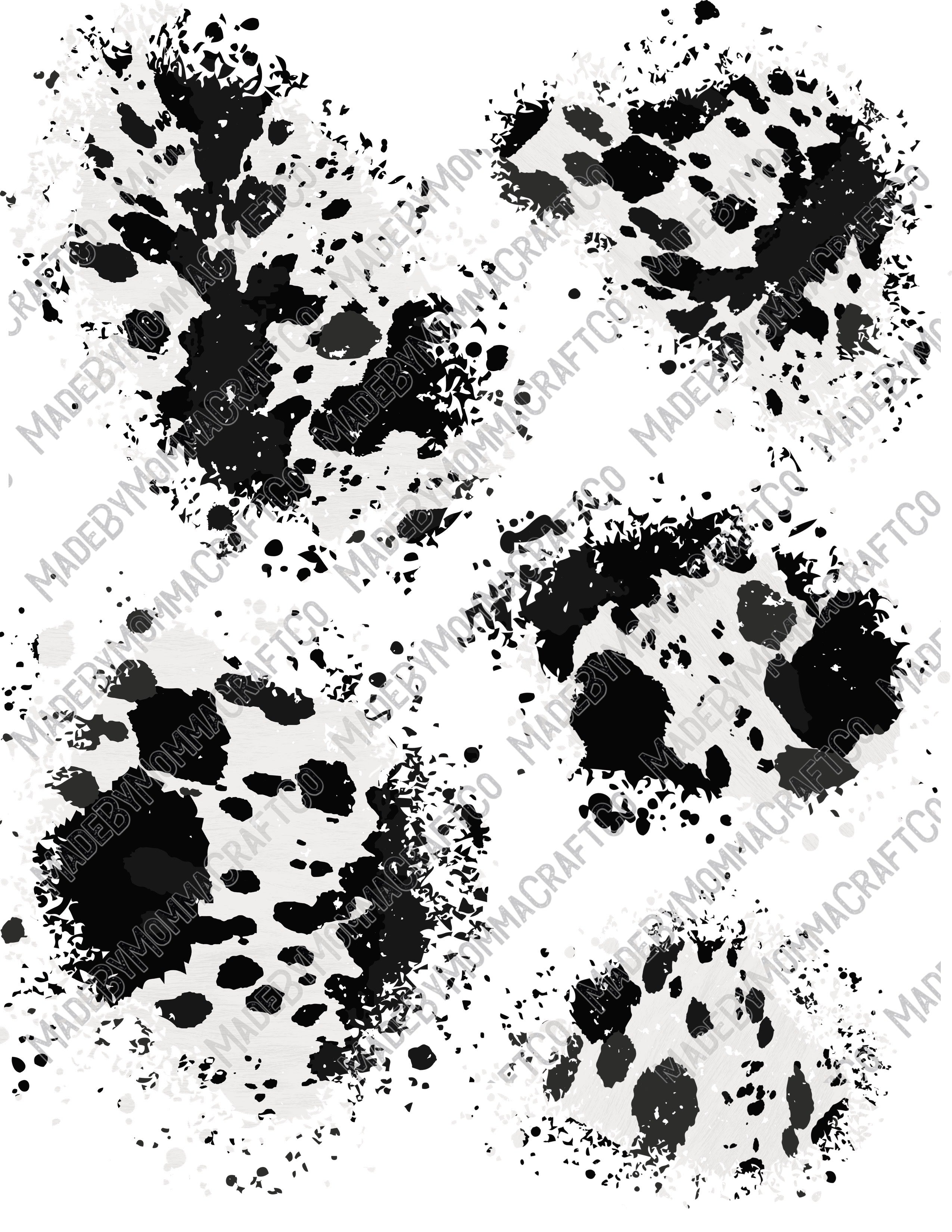 Cow Patch Pattern Realistic Black Cow - Patches or Patterns - Cheat Clear Waterslide™ or ...