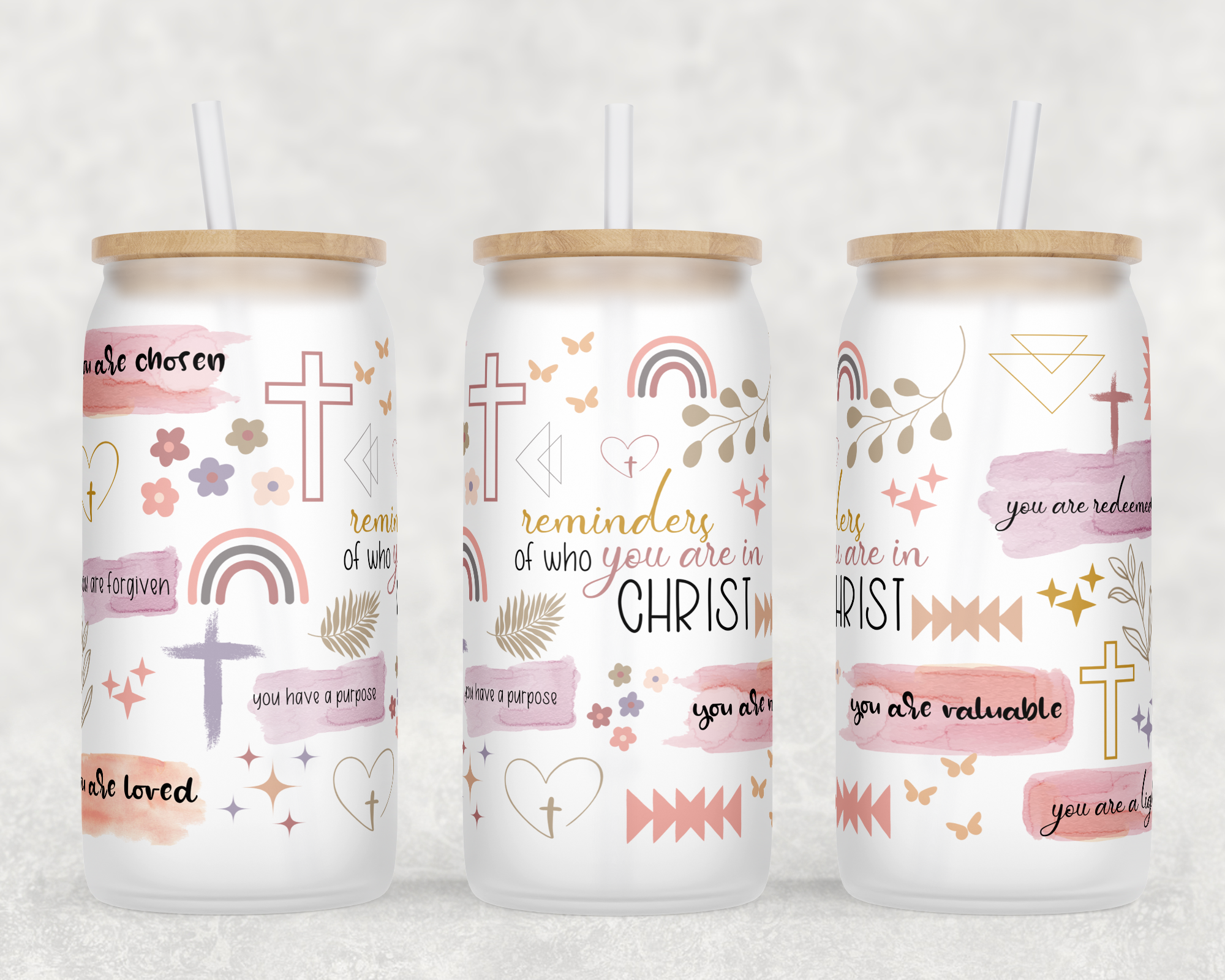 Reminders Sublimation Libbey Can Wrap