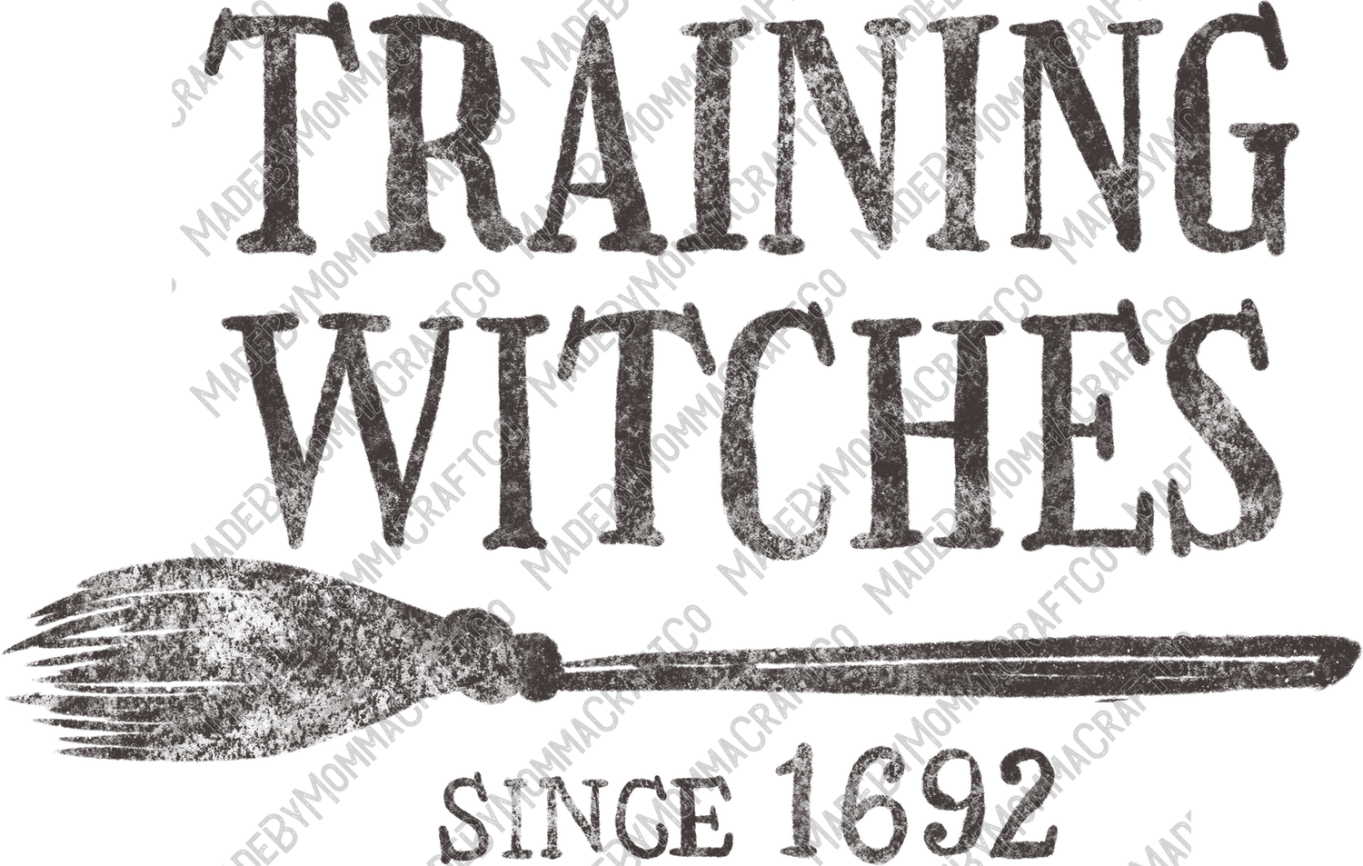 Training Witches - Halloween - Cheat Clear Waterslide™ or White Cast Sticker
