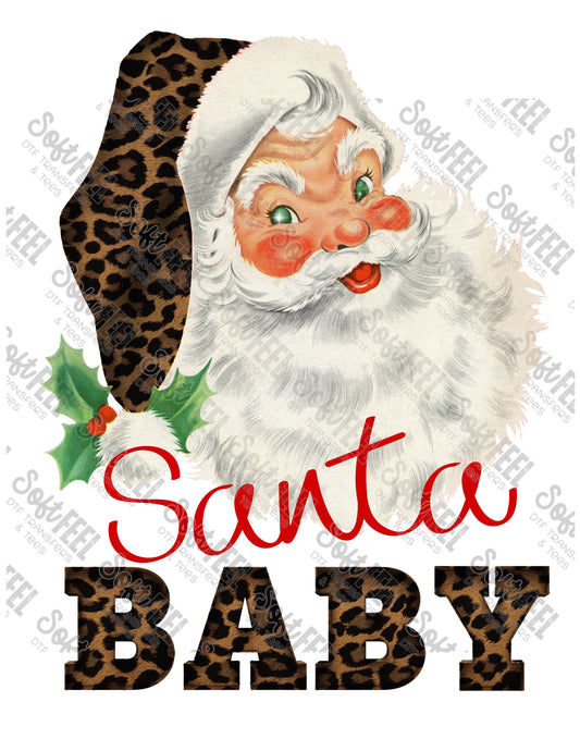 Santa Baby - Christmas / Women's - Direct To Film Transfer / DTF - Heat Press Clothing Transfer