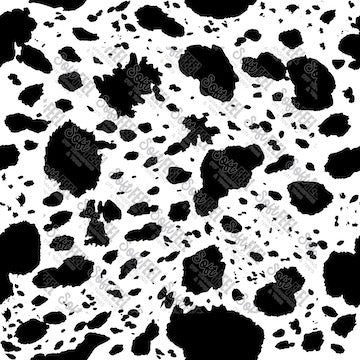 Seemless Cow Pattern Print - Patches &amp; Patterns - Direct To Film Transfer / DTF - Heat Press Clothing Transfer