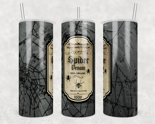 Spider Venom - Halloween - Sublimation or Waterslide Wrap - 20oz and 30oz