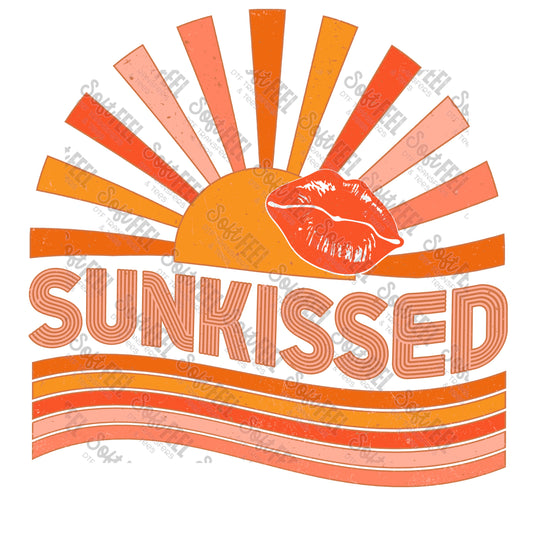 Sunkissed - Hippie / Gypsy / Summer / Retro - Direct To Film Transfer / DTF - Heat Press Clothing Transfer