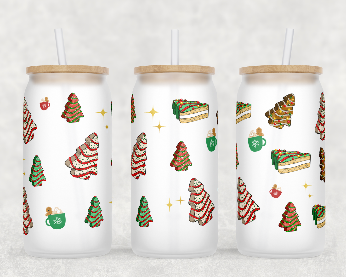 Treats Jar Sublimation Libbey Can Wrap