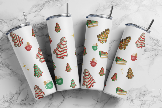 Christmas Treats - Sublimation or Waterslide Wrap - 20oz and 30oz