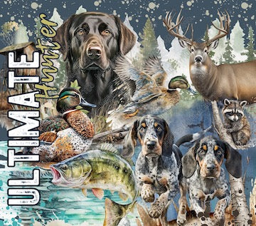 Ultimate Hunter Sublimation or Waterslide Wrap - 20oz and 30oz