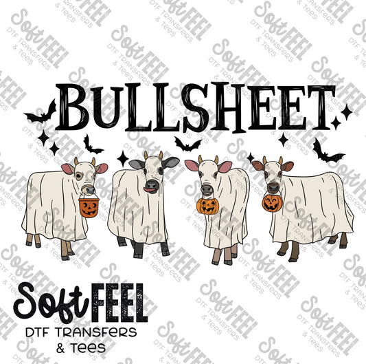 BullSheet Ghost Cows - Halloween Horror / Country Western - Direct To Film Transfer / DTF - Heat Press Clothing Transfer