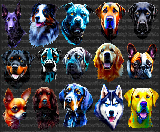 Dog Clip Art Bundle Digital Download