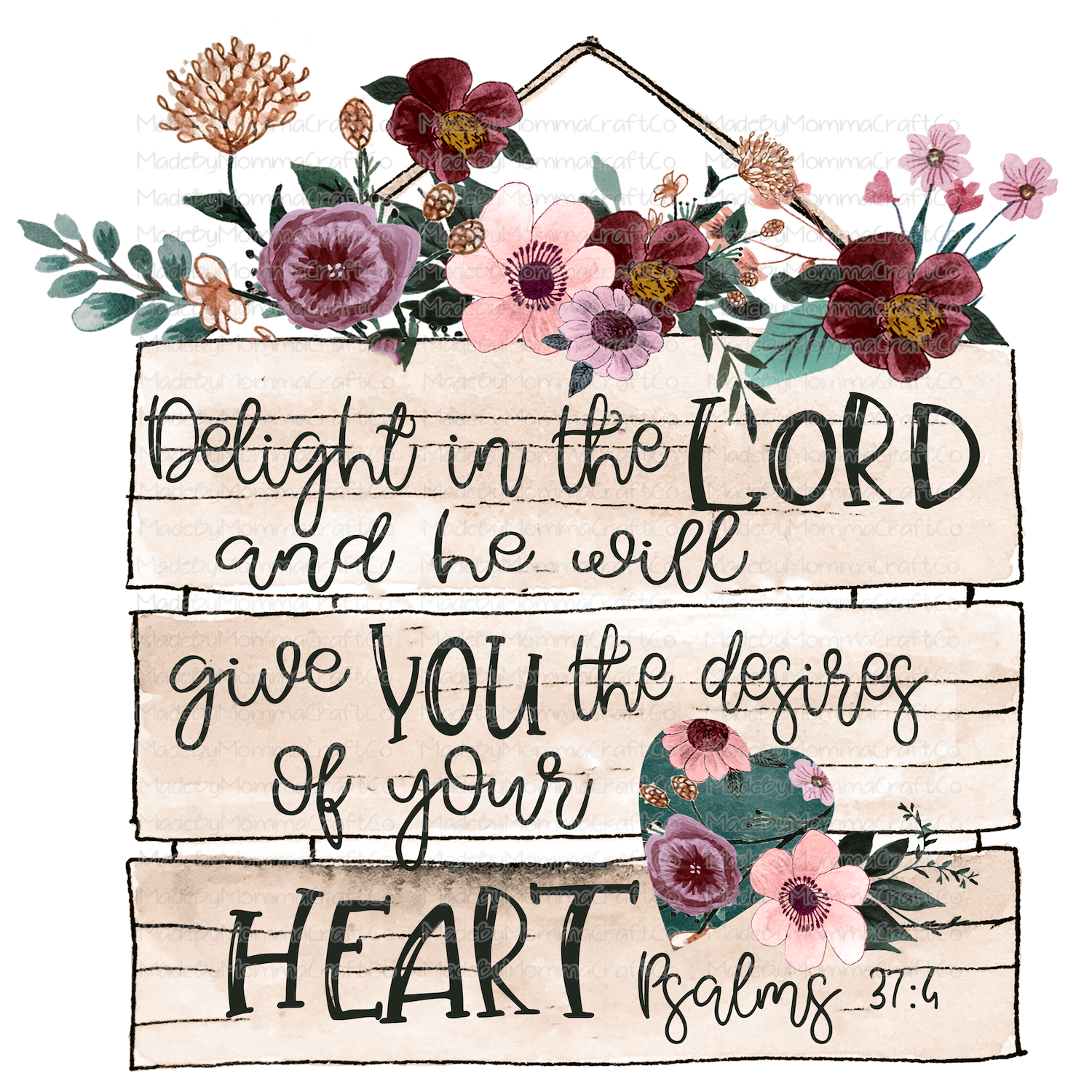 Delight In The Lord-Cheat Clear Waterslide™ or White Cast Sticker