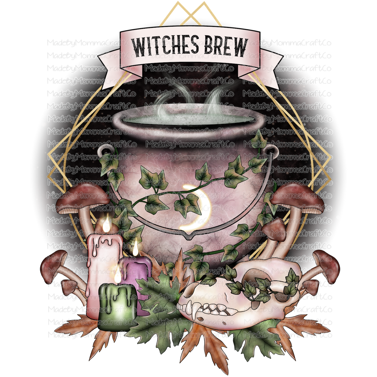 Witches Brew - Cheat Clear Waterslide™ or White Cast Sticker