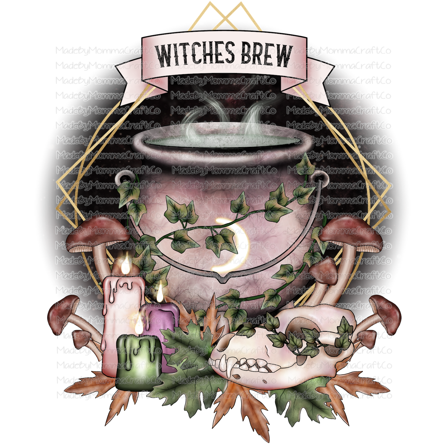 Witches Brew - Cheat Clear Waterslide™ or White Cast Sticker