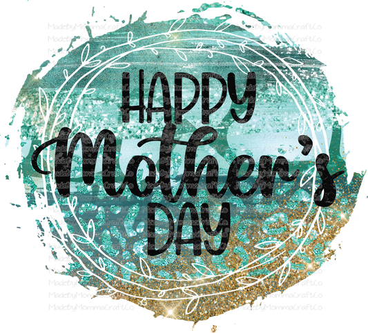 Happy Mothers Day - Cheat Clear Waterslide™ or White Cast Sticker