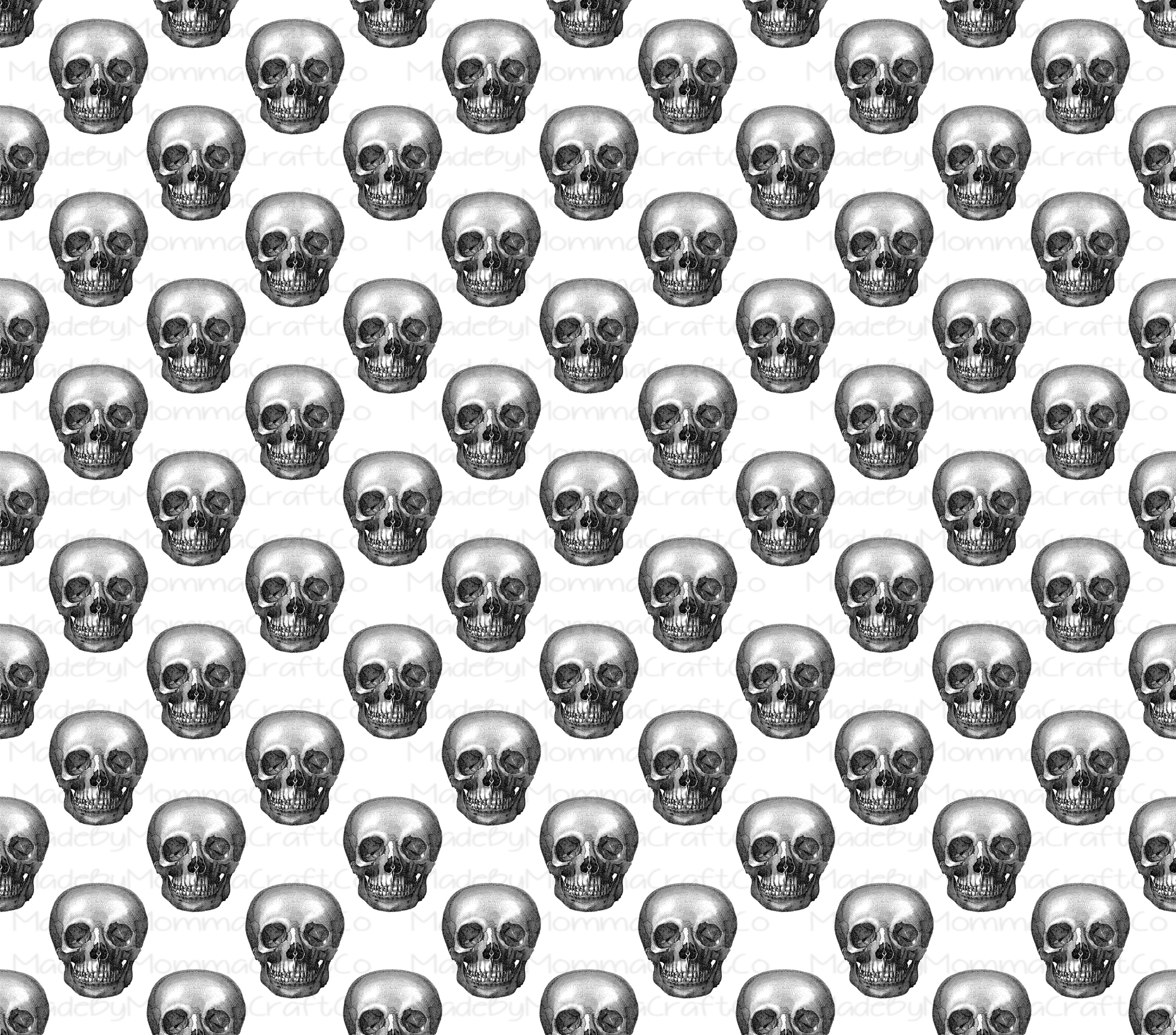 Skulls Overlay Wrap - Cheat Clear Waterslide™ for All Color Cups