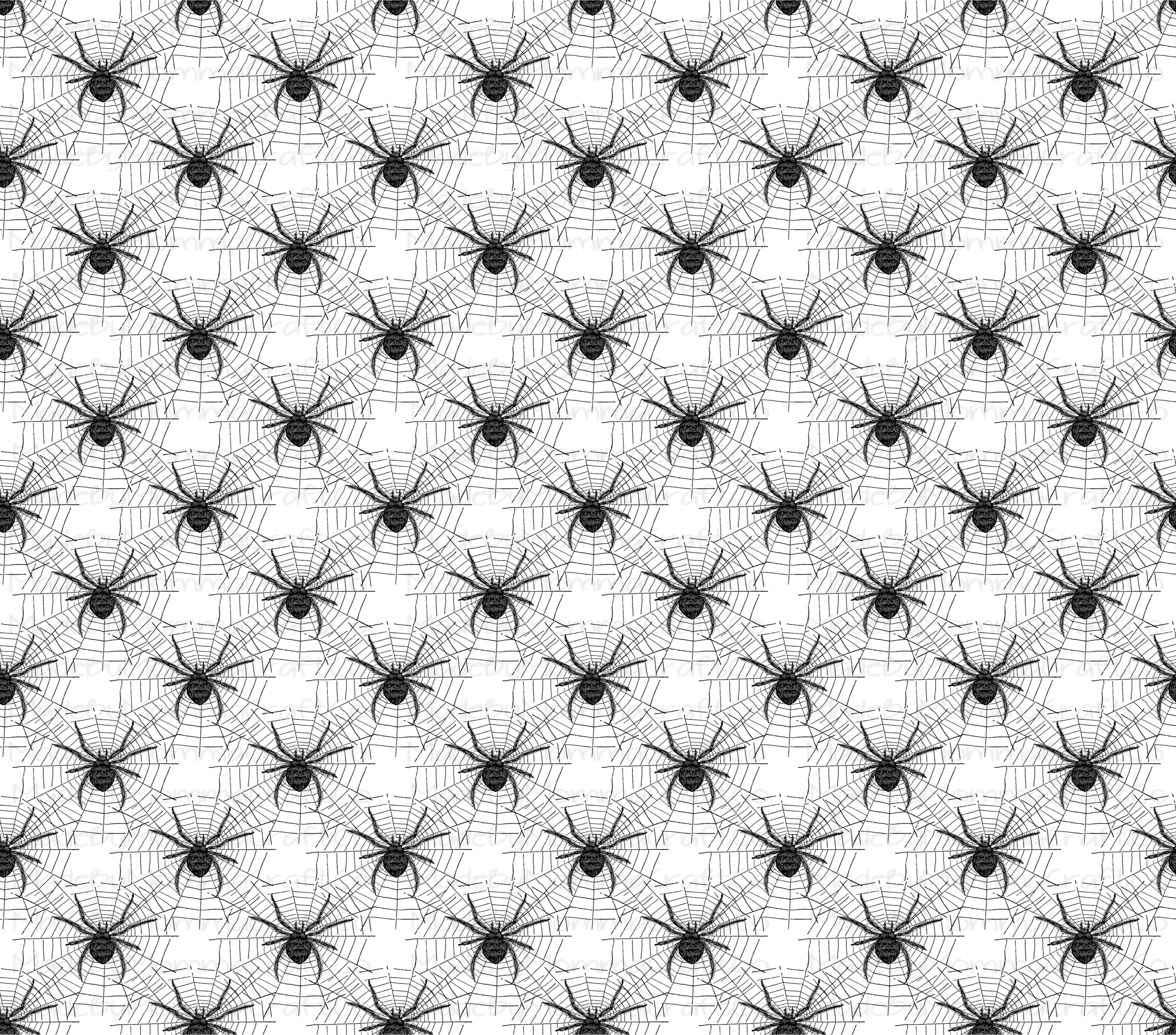 Spider Web Halloween Overlay Wrap - Cheat Clear Waterslide™ for All Color Cups