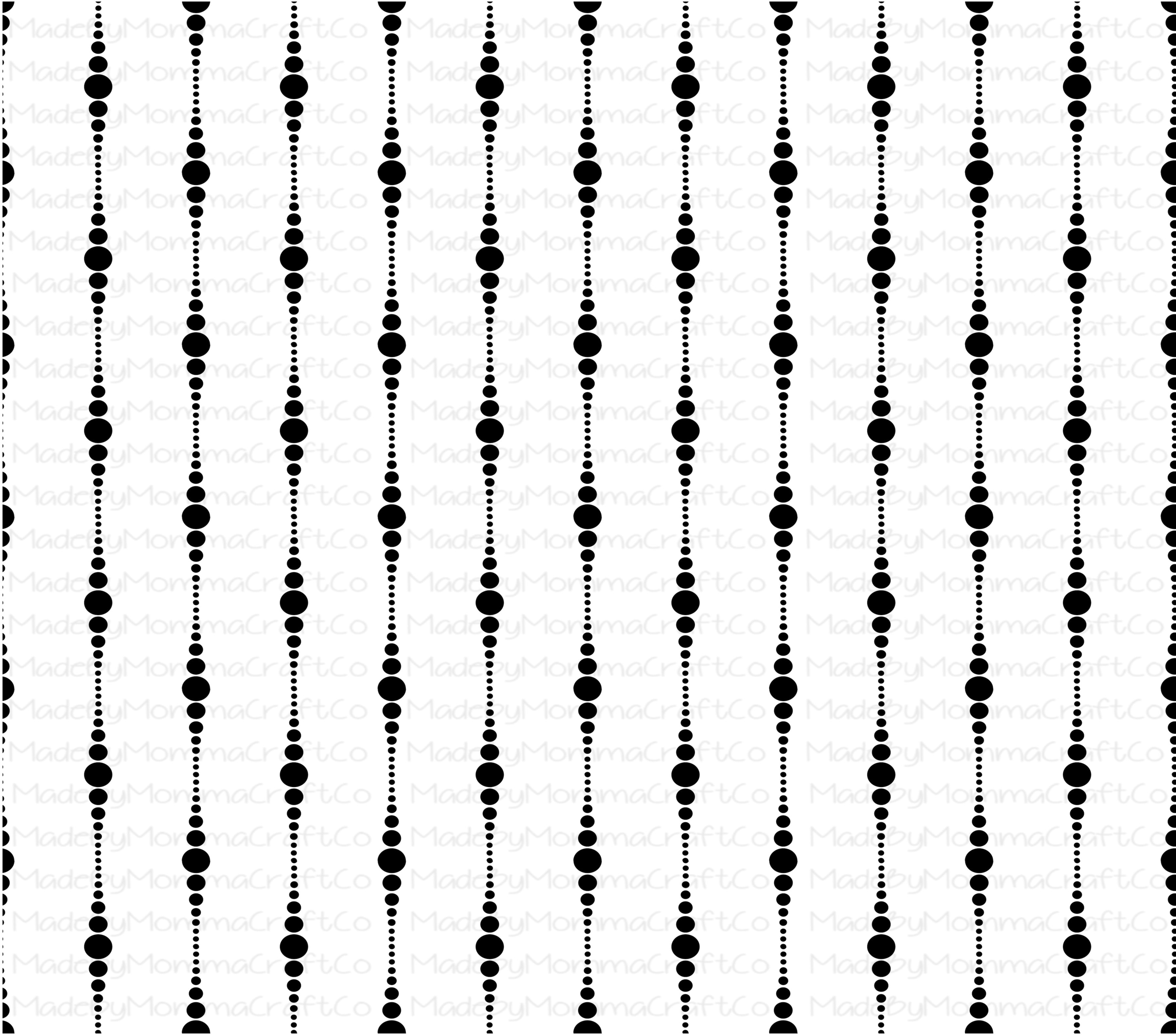 Dotted Stripes Overlay Wrap - Cheat Clear Waterslide™ for All Color Cups