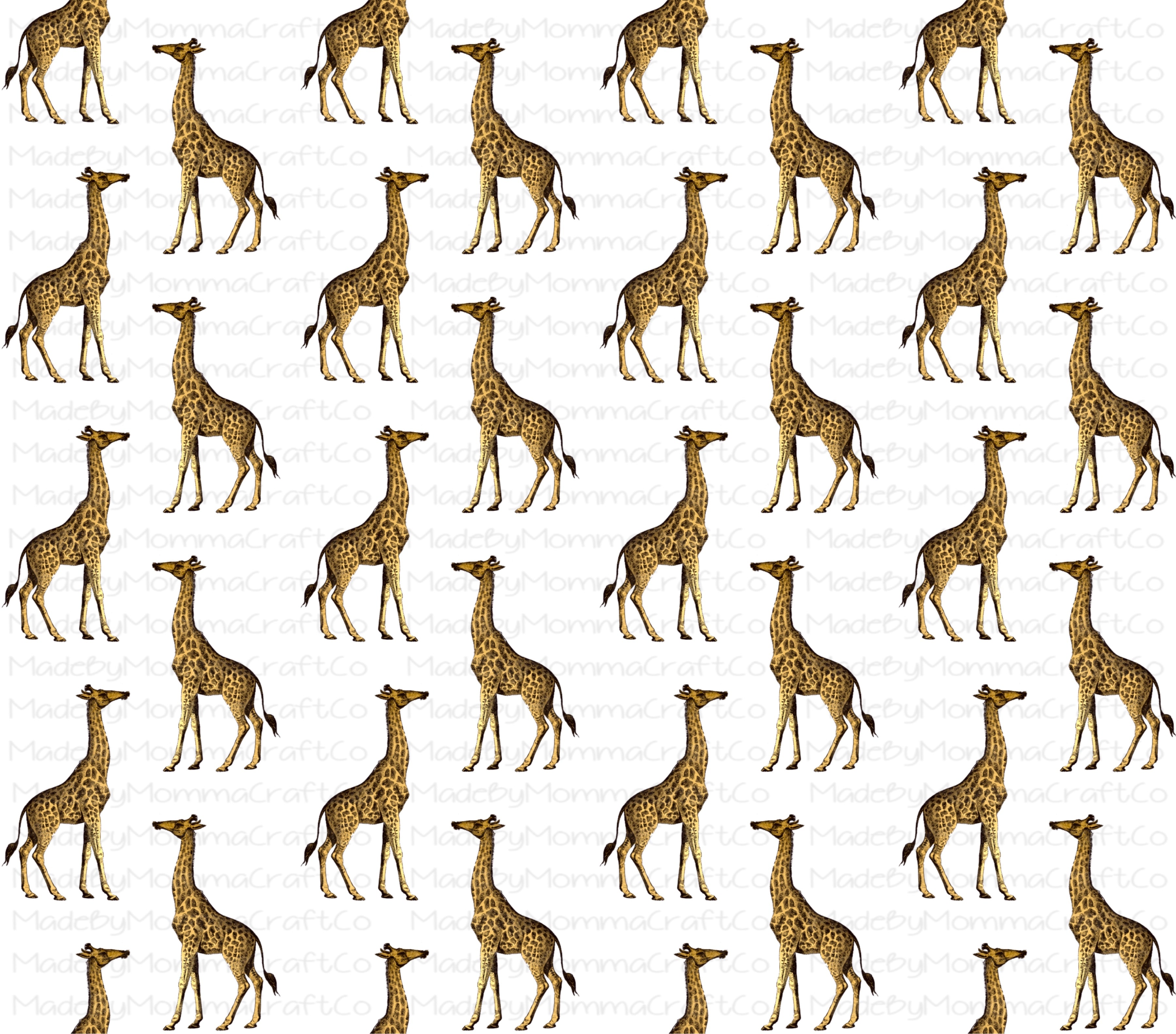 Giraffe Overlay Wrap - Cheat Clear Waterslide™ for All Color Cups
