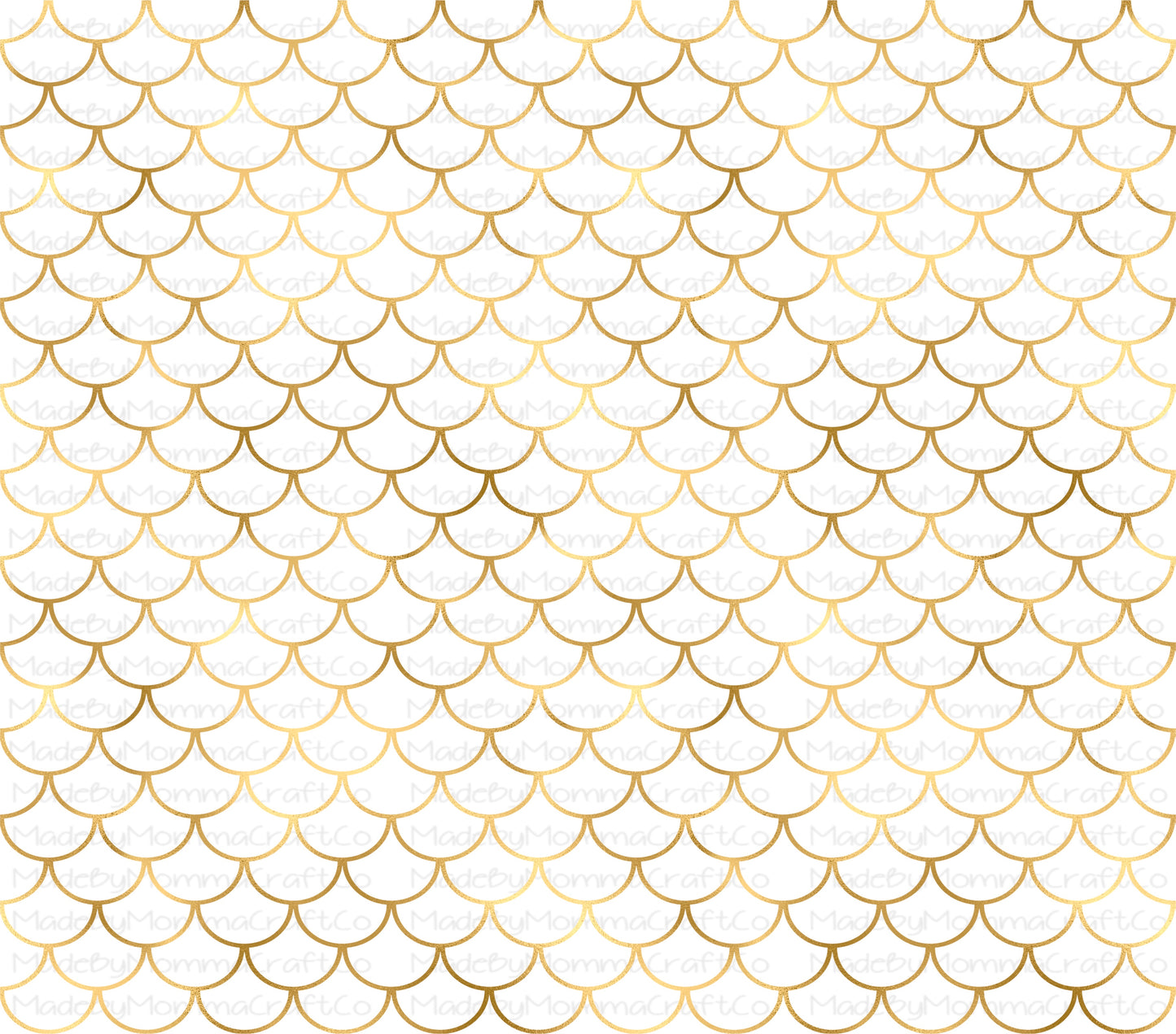 Gold Scales Overlay Wrap - Cheat Clear Waterslide™ for All Color Cups