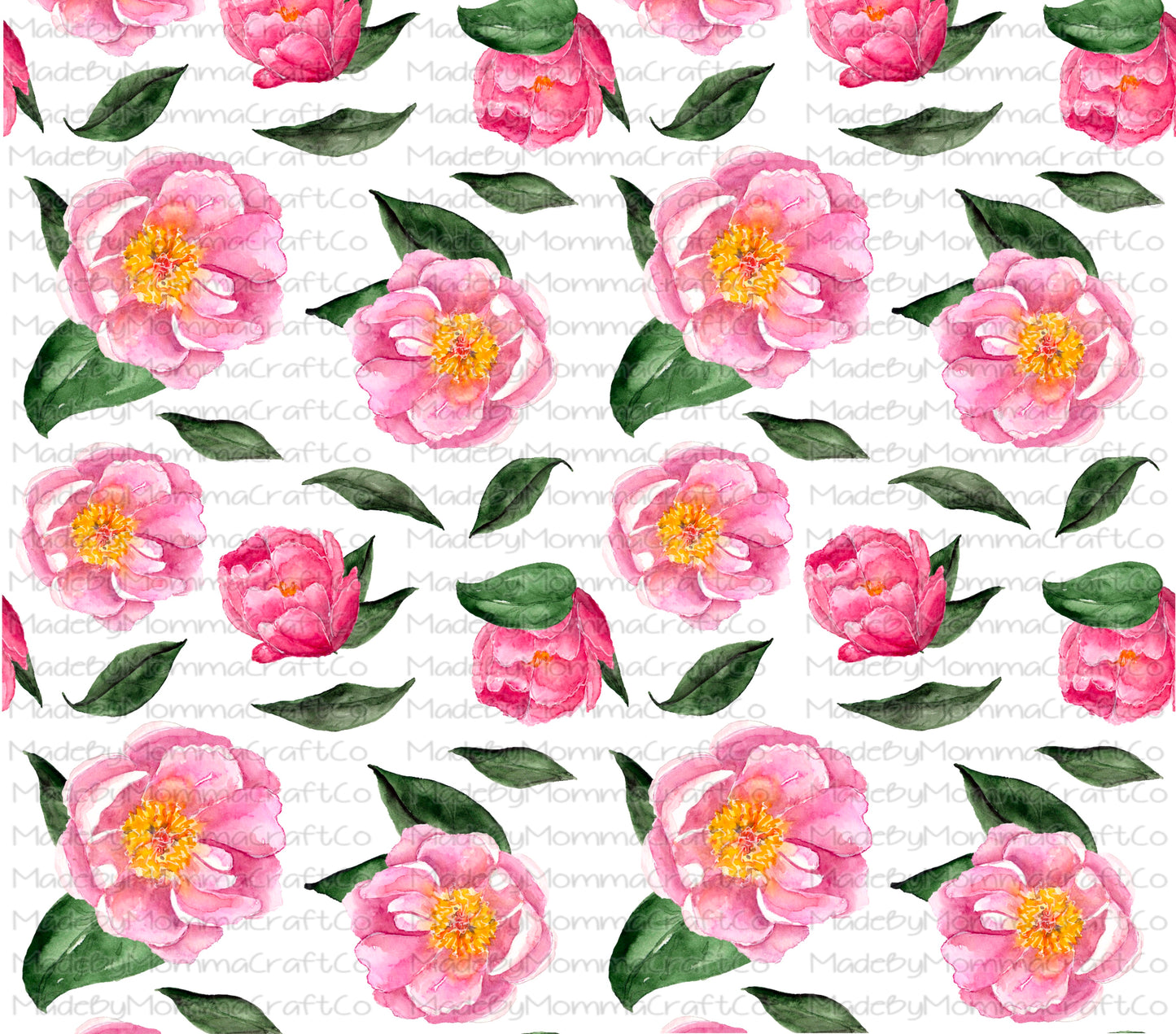 Pink Floral Overlay Wrap - Cheat Clear Waterslide™ for All Color Cups