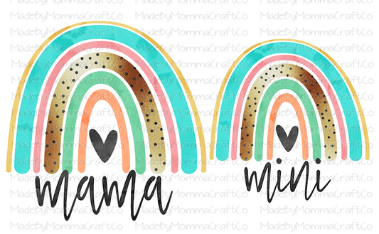 Rainbow Mama Mini Set - Cheat Clear Waterslide™ or White Cast Sticker