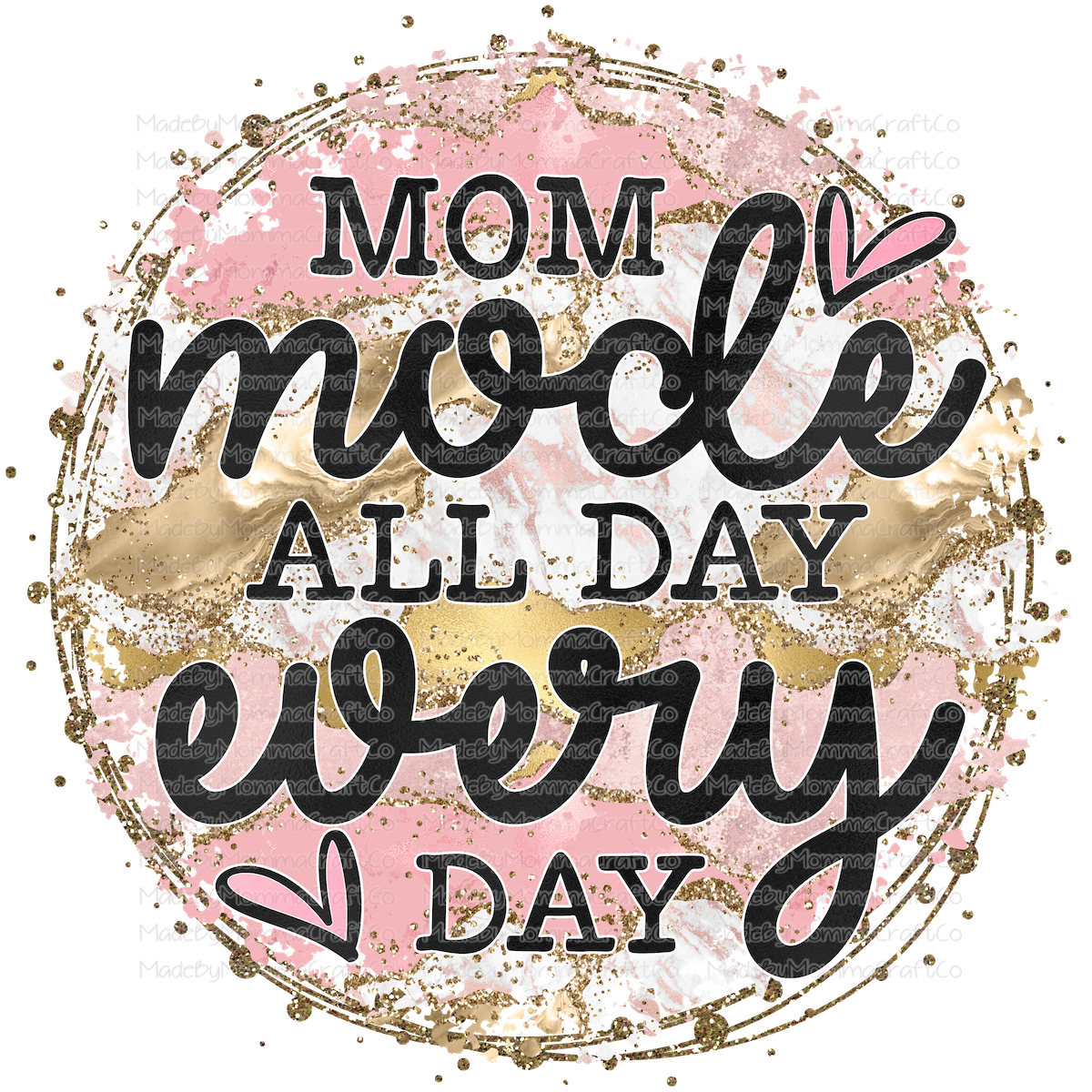 Mom Mode - Cheat Clear Waterslide™ or White Cast Sticker