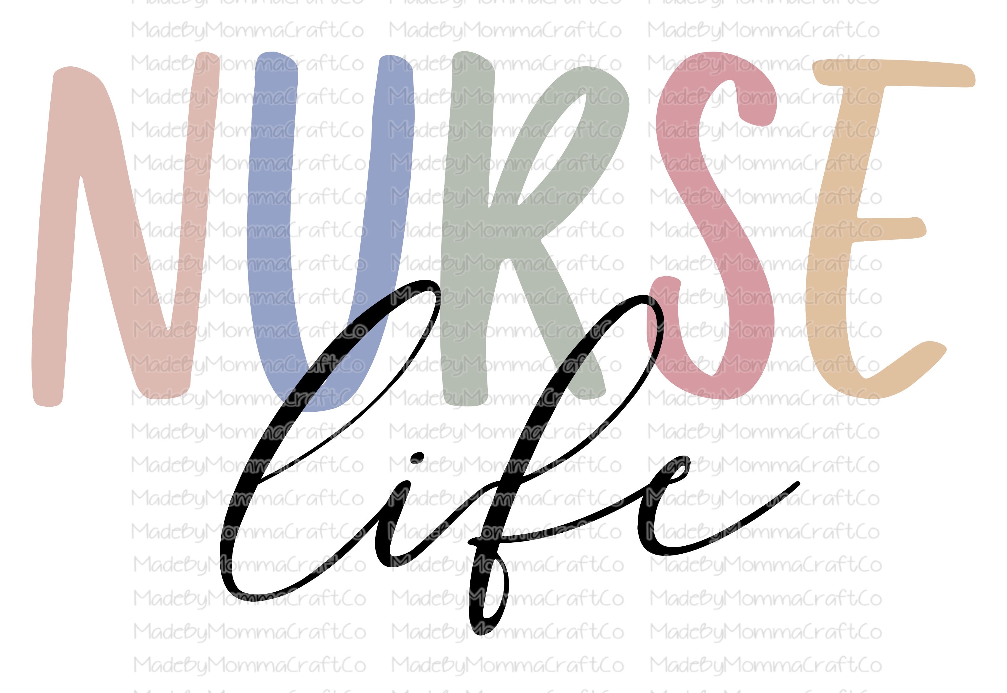 Nurse Life -Cheat Clear Waterslide™ or UV DTF Sticker