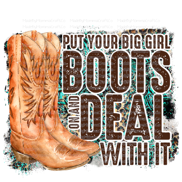 Put Your Big Girl Boots On - Cheat Clear Waterslide™ or Cheat Clear St ...