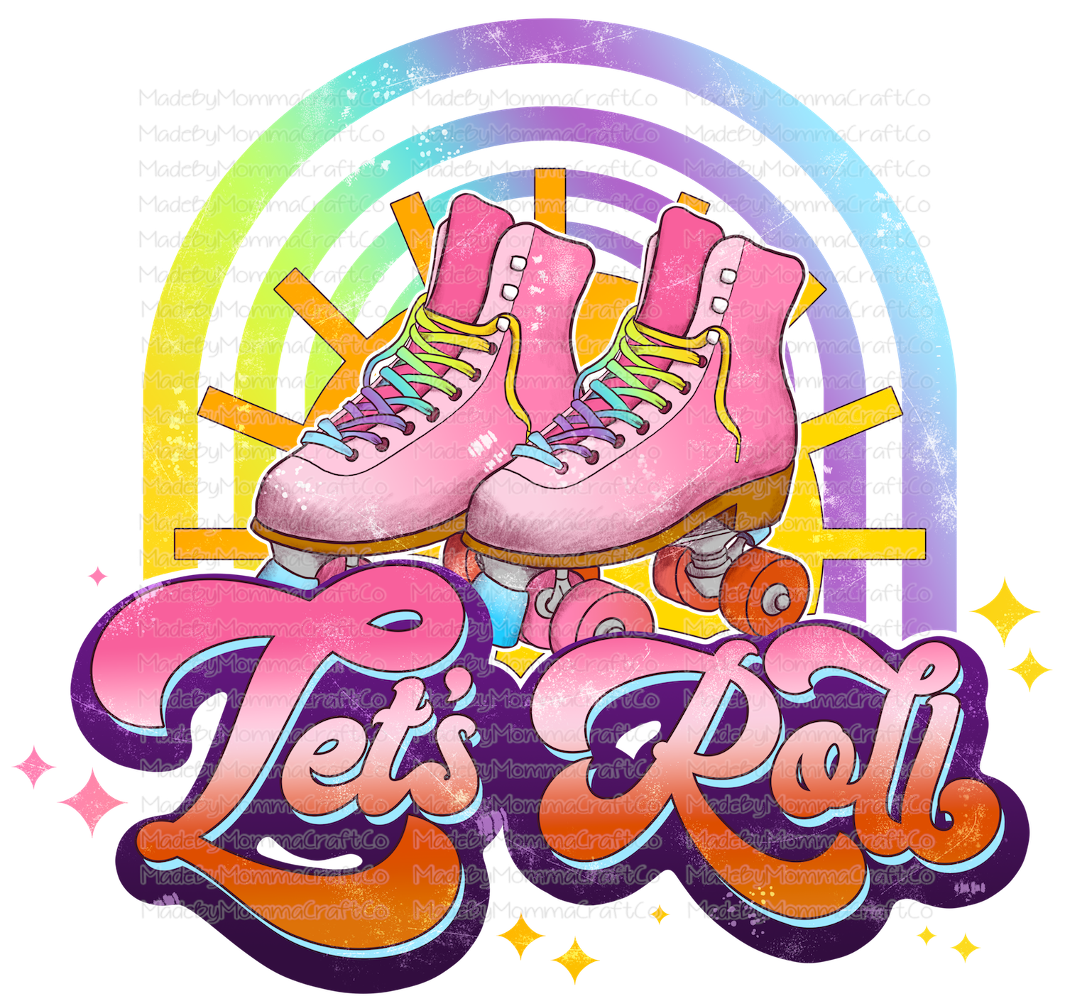 Let&#39;s Roll - Cheat Clear Waterslide™ or White Cast Sticker