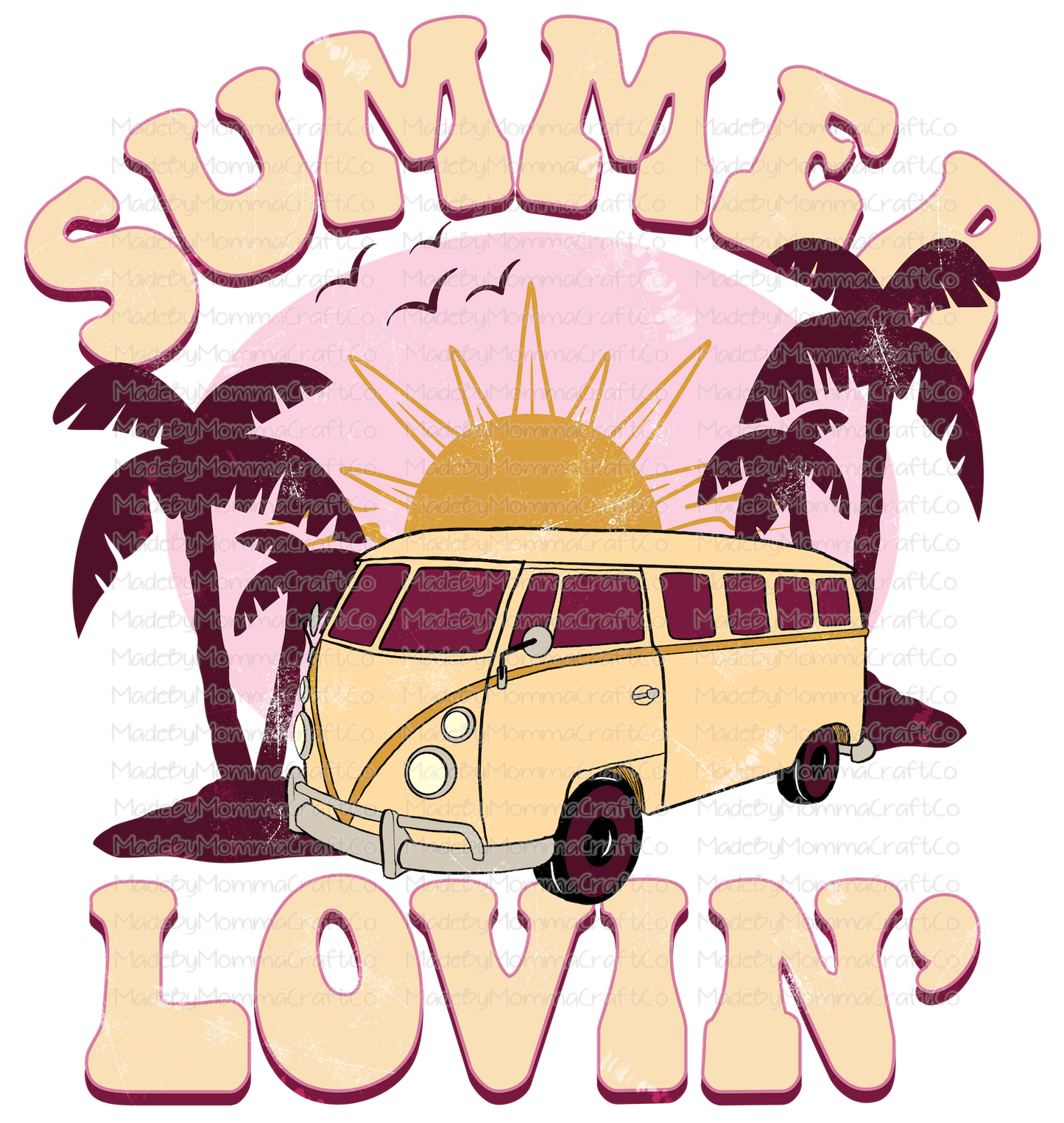 Summer Lovin'  - Cheat Clear Waterslide™ or White Cast Sticker