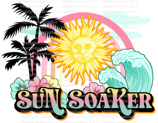 Sun Soaker - Cheat Clear Waterslide™ or White Cast Sticker