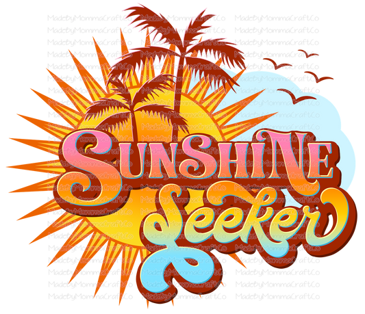 Sunshine Seeker - Cheat Clear Waterslide™ or White Cast Sticker